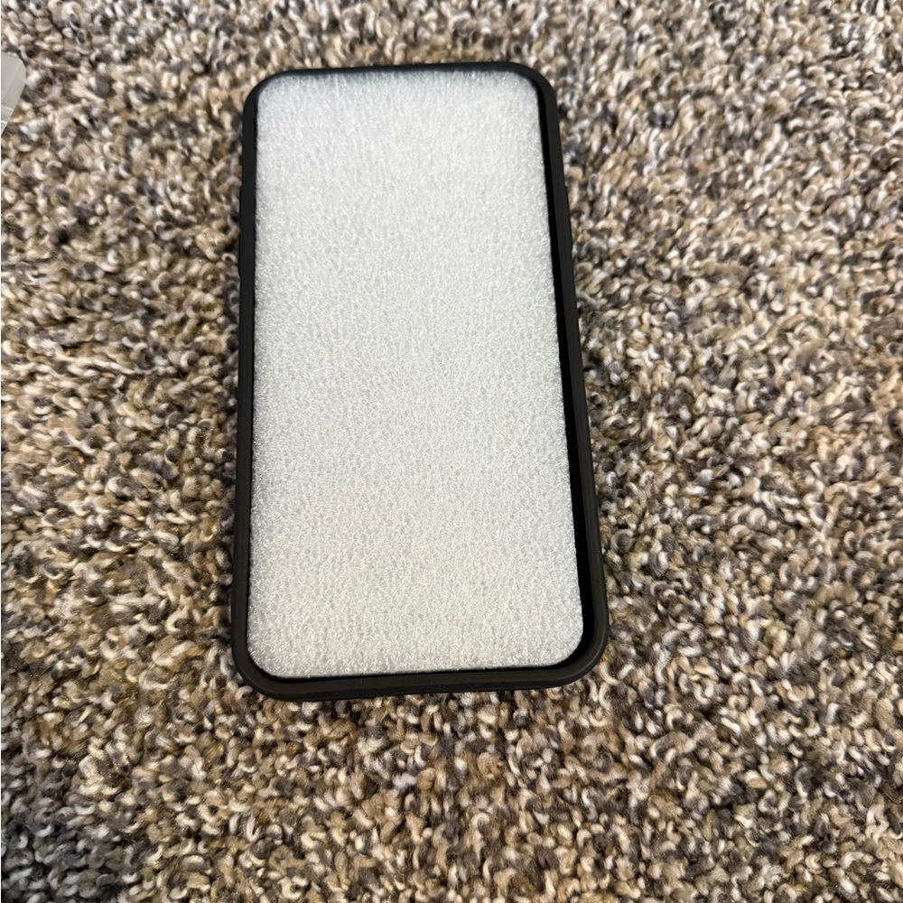 Floral Daisy Black Phone Case - Picture 2 of 5